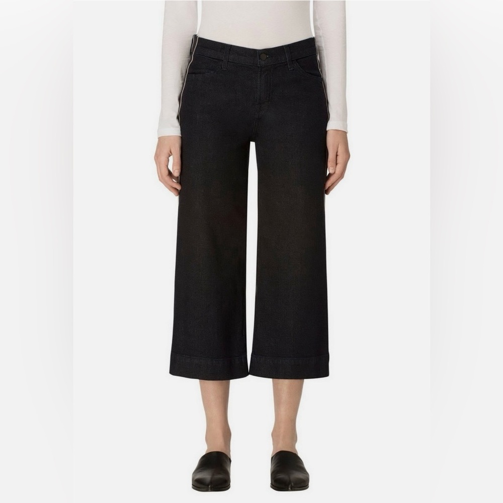 J Brand Liza Mid-Rise Wide Leg Culotte Jeans – Border | Size 26 - Picture 3 of 15